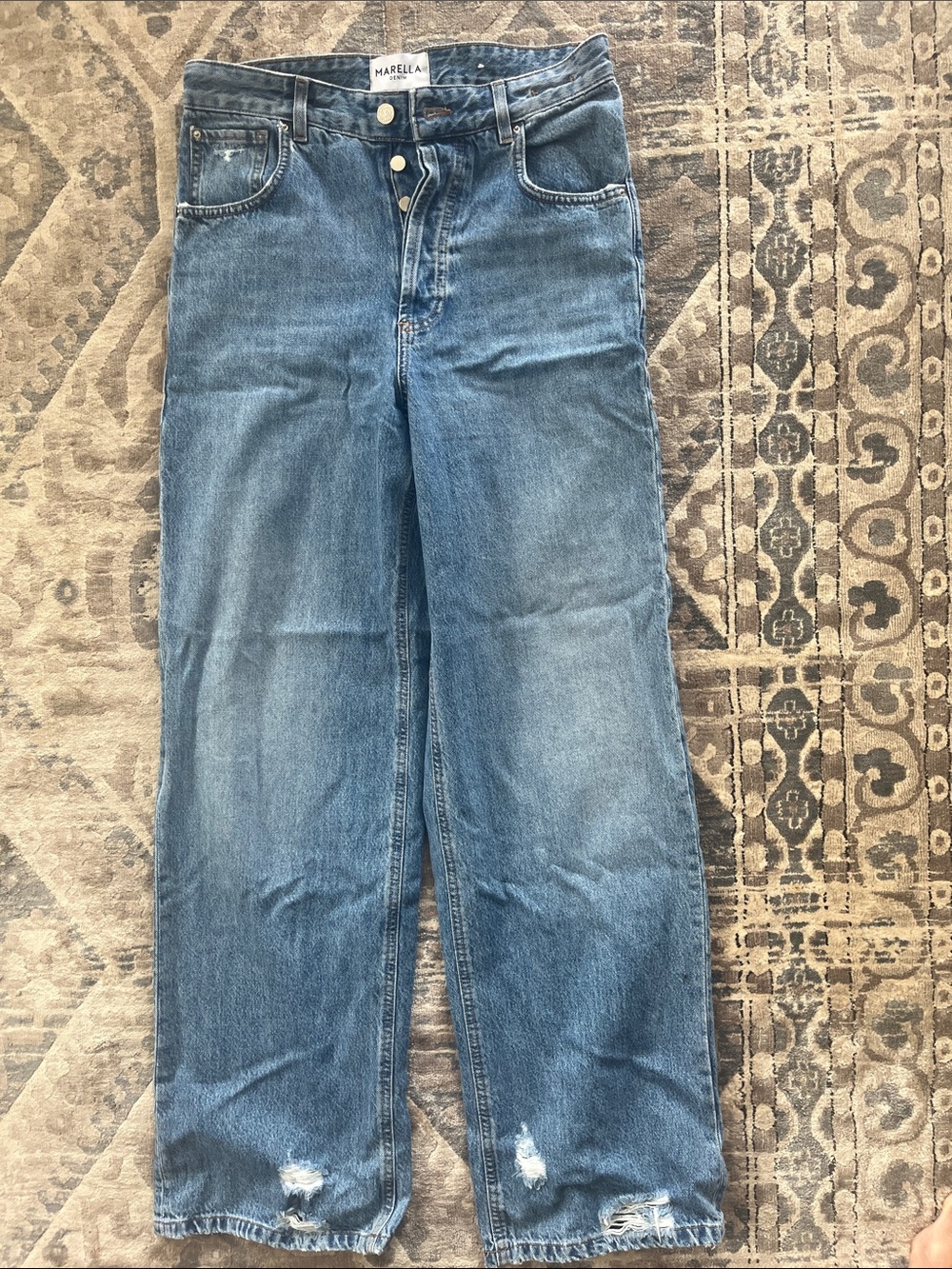 MARELLA DENIM tomboy distressed 2